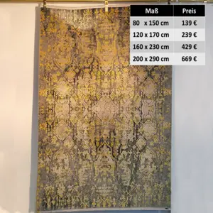 Vintage Teppich Beige Pierre Cardin Orsay