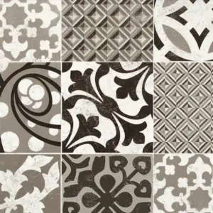 Gerflor Texline - C3491981 PROVENCE BLACK & WHITE